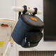 
Baby stroller hanging bag Large capacity Jiuya convenient handrail handbag baby slimming artifact storage bag Beige [paper drawing] 3-type cart hanging bag