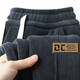 Corduroy pants men's autumn and winter thickened velvet loose casual pants men's trendy versatile large size sports pants factory direct sales clearance K264 plus velvet style black 4XL recommended weight 160-170Jin Jin equals 0.5 kg can be worn
