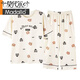 Pijama modal con almohadilla de cofre para mujeres para pantalones cortados de manga corta de verano