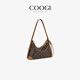 
COOGI Bag Women's 2025 Brand Light Luxury Ladies Bag Birthday Chinese Valentine's Day Gift for Girlfriend and Wife Coffee Color