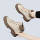 Wandsens vielseitige Martin-Stiefel für Frauen 2025 Frühlings- und Sommer Neue britische Stiefel Kurzstiefel komfortable und modische Dick-Soled-Reiseschuhe JST 1591 Mika Single Li/Heel Height 4 cm 35