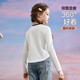Demandez à un parent-enfant junior T-shirt à manches à manches longues