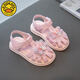 G.Duck Kids Little Yellow Duck Girls Sandalen Süße Bogen Kulomi 2025 Sommer Kindergarten Nicht rutschfeste Mode vielseitige Sandalen 9902 Sandalen Pink 25 Größe 16 cm
