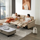 
Zhihuashi First Class Zero Wall SE-U11167BM Zero Modern Living Room Top-Level Cowhide Electric Function Sofa Moonlight White Three-person 246cm - Double Electric
