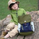 Bo Naling Children's Backpack Outdoor Travel Boys and Girls Spring and Autumn Tour Mountaineering Bag Travel Lightweight Backpack Primary School Bag Outdoor Backpack - Green