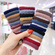 Million sales thick high elastic basic hair band Korean style simple hair tie towel headband 30 pieces