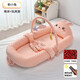 
Multifunctional baby slap bed mid-bed newborn bionic bed anti-shock movable crib Mi Xiaoxiong single bed + shaped mattress + toy stand
