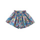 
Yuou 2025 summer new Korean children's floral shorts baby fashionable flower bud skirt and pants fashionable and versatile wide-leg women XHZ light purple floral 1105# 90 cm