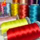LNGA Landgre18-Strand Morandi Color Strand Braided Corde, Wenhua Breded Bracelet Collier, Fil rouge à la main résistant à l'usure, Zhuqing M1391