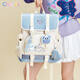 Cnoles Cnoles Sac à dos astronaute pour les femmes 2025 Nouvelle école d'étudiant sac à lycée Girls de haute valeur Sac à dos Light Cardamom Powder