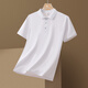 Camiseta de manga corta de cuello de polo judío para deportes de verano para hombres que corren una camiseta delgada de moda.