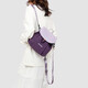 Modekontrastierende Rucksack für Frauen Rucksack Leichtgewicht und einfache Reisetasche School Tasche Bergstasche Neues Frauen -Casual -Rucksack Blau