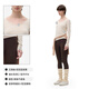 Banana hot leather 301+ thermal underwear for women's autumn clothes, bottoming shirt, cotton, antibacterial, hygroscopic, heat-willing, can be worn outside with high collar and inner wear