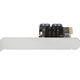 PCIE 1X/SATA3.0/6G/Expand Card/2/4/8 PORTS/ASMEDIA 1064/MARVELL9215/[Карта разборки] 8 портов/SATA3.0/6G/PCIE X