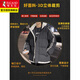 啄木鸟棉服男士装秋冬季款加绒加厚棉衣服羽宽松休闲外套保暖短款衣服 10688-9789灰色 M