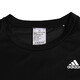 Adidas official ship store short-sleeved summer new running training sportswear woven fast-drying half-sleeved top round neck T-shirt 9274-Black woven fast-drying-spot quick-drying M Recommended 110-120Jin [Jin equals 0.5 kg]