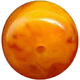 DL 1998 Fat Donglai same style beeswax single bead bucket bead amber old beeswax old type bead bucket bead drum bead cake pier loose gold bead diameter 12 thick 10mm single boutique