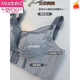 莫代尔品牌内衣女小胸聚拢无钢圈收副乳托玛琳调整型性五排扣感蕾丝文胸 火山灰【收藏加购运】 75A 34B通杯【聚拢调整型】