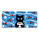 
Ruqinlian Black Cat Mouse Pad Extra Large Men's and Women's Workstation Office Computer Desk Pad Customized E-Sports Keyboard Pad Smooth Thickened Locking Wrist Guard Pad Customized Anti-Slip and Wear-resistant Cute Cartoon 15259 Kitten Fantasy Long 1000mmX Width 500mmX Thickness 5mm