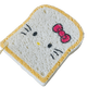 Kitty kitchen supplies toast cute sponge wipe KT cat water absorbent wood pulp cotton kitchen dishwashing artifact scouring pad one pack
