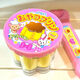 Pudding -Fütterungspflichten gleicher Stil Milu Pudding Jelly Strawberry Pudding Set Set Food Feeding Toys Kinderhaus [Fütterung] Gerät/Pudding -Set