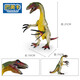 Bameka Scythe Dragon Large Solid Dinosaur Collection Model Toy Simulation World Jurassic Animal Gift