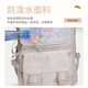 Japonés Juvenil High School Student School Bag Femenina de secundaria Mochila Gran capacidad Mochila Femenina de la escuela primaria Bolsa de hombro Mochila para alumnos del campus 12047 Hoshino Gray + 6 piezas Conjunto de muñeca de conejo