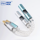 NICEHCK Original NK1 MAX Adapter Cable Original Headphone Type-C Small Tail HiFi Audio DAC Decoder Amplifier Cable CX31993+MAX97220 Dual Chip NK1 MAX Try NK1MAX-Mint Green + Computer Adapter