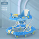 Enfant et enfant Baby Walker Multi-fonction anti-tournois et anti-o-o-o-salle Walker avec un modèle phare de fabricant de musique - kaki [pad de pied + boîte de musique + grand
