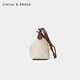 Cinvai/Krose Offizielle Website Kleine C/K -Kissenbeutel Frauen 2025 Frauentasche große Kapazität Crossbody Body Casual Umhängetasche Achselhöhlen -Achselhöhlen -Achselhöhle aus Weiß - CK Damensasche sendet die Herz der Freundin der Freundin.