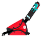 Bimll B Auto Kinder Sicherheitsgurt Reparatur-Gerät Anti-Neck-Schulterpolster für Auto Bauchschutz Artefakt Universal Red Safer Gurte Sachbuch + kleine Dinosaurier-Schulterpolster
