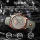 Yushangrong (YUSHANGRONG) Navigation Series Men's Watch Navigator 2023 New Men's Watch Water Calendar Trendy Light Luxury Watch 9898 Shell Blue Belt No Timer