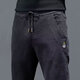 Hosen für Arbeiten für Männer tragen resistente lose elastische Sommerkonstruktionsstandorte mit Tränenfisch Denim Arbeitskleidung Arbeitsschutz Arbeit Hose 433 Grau [hohe Qualität] 4xl [Empfohlen 165-180jin [Jin ist 0,5 kg]]