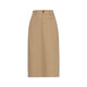 NY-RCE2025 Primavera y verano Nuevo estilo Tinsel Tinsel Traje Skirt Clause de falda de un solo paso Slit, falda de longitud media, negra (falda 65360) s