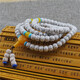 Fat Donglai's same style beeswax 108 imitation star and moon Bodhi seed necklace hand string Buddha beads imitation bracelet couple's hair multi-circle star and moon two tail beads style