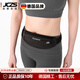 JCZS sports waist bag women's running mobile phone bag men's waterproof summer mobile phone artifact fitness invisible light morning running belt sports handbag black arm and wrist dual use