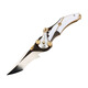 Pengyi Delta Action Shadow Blade Butterfly Blade Peripheral Alloy Material Polaris Model Toy Model Game Peripheral 22cm Cold Front Mercy Blade ABS Plastic Material Delta Action
