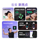 Halten Sie Smart Sports Armband Blut Sauerstoff Herzfrequenz -Überwachung Armband Badminton Professionelle Modus Datenaufzeichnung B5 Schwarz Gold Silikonriemenversion Version