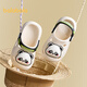 Balabala Chaussures pour enfants Chaussures de trou pour enfants filles sandales garçons caricatures 2025 Été nouveau style non glissée beige 10301 20 (longueur intérieure 15 cm Longueur du pied recommandé 14cm)