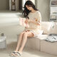 
Banana Pajamas for women in summer pure cotton shorts for women can be worn outside 2025 new cotton home clothing set 9855 M
