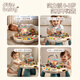 Jule Baby Game Table Baby Spielzeug 6-12 Monate alte Neugeborene frühkindliche Musik spielen Klavier für Jungen und Kinder zum ersten Geburtstagsgeschenk