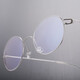
Glasses frame pure titanium screwless ultra-light elastic glasses frame for men and women fashion glasses against blue light color change 9898 gold