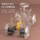 
Children's train can take electric car four-wheel remote control car boy and girl double baby adult toy baby stroller remote control 12V dual-wheel drive red locomotive + 2 cars dual-drive