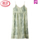 Langsha Pure Cotton Sling mit Brustpolster-Schlinge Nachthemd für Frauen in Sommer-Freizeitkleidung kann einen dünnen sexy Mädchen-Pyjamas-Rock Yzl-QM6623 m tragen [Empfohlen 80-100jin [Jin gleich 0,5 kg]]