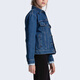李维斯（Levi's）简约翻领长袖牛仔外套 女款 蓝色 蓝色 XS