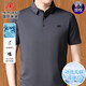 Ropa para hombres de camiseta de manga corta de la marca de alta gama del Inter Milán con la grasa de la solapa del verano NUEVA CAMISA DE POLO DE SELLA FATA FATO 9905 HAQING XL recomendado [130-155Jin [Jin iguala 0.5 kg]]]