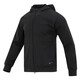 Nike (Nike) Chaqueta oficial para hombres Spring New Windbreaker Running Sportswear Fashion Stand Collar Semi-Zipper Jacket DQ4877-010 Negro S