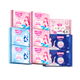 SPACE 7 Elegant Series Cotton Soft Ultra Thin Sanitary Napkin Set 40 Pieces (Day and Night Full Cycle Set)