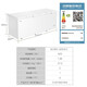 Haier [Grand congélateur commercial] Congélateur Commercial de grande capacité Réfrigération horizontale Dafuhao Qiang Series Cold Double porte ouverte Fruits de mer Ultra-Low Temperature Freezer 829L / Sous-mine-38 ° Contrôle de température rapide / Contrôle de la température de l'ordinateur