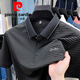 Pierre Cardin Ice Seide Kurzärärmelte T-Shirt Herren Sommer Neu gestreiftes Meldung High-End Daddy Anzug Business Casual halbärmelte Polo-Hemd Trendy White_JL-9922 M 165_Suggestion 110jin [Jin gleich 0,5 kg]